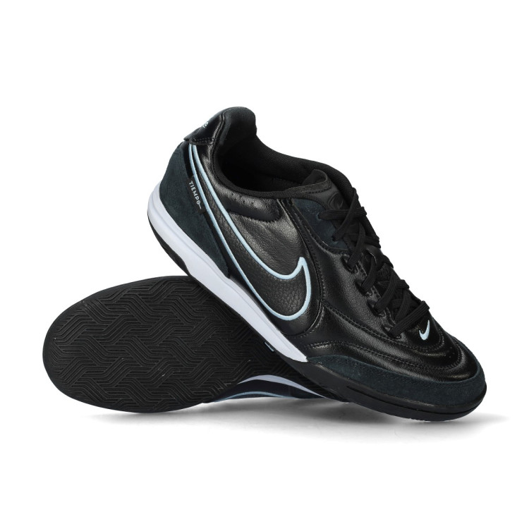Futsal Shoes Nike Tiempo Gato Black-Obsidian-Ice Blue - Fútbol Emotion