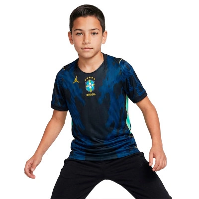 Jersey Brasil Segundo Uniforme Mundial 2026 Niño