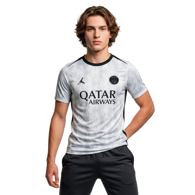T-Shirt Nike PSG Pre-Match 5th Kit 2025-2026 Grey - Fútbol Emotion