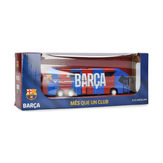 Autobús De Jugadores FC Barcelona 28 Cm – Set De Construcción 488 Piezas Con 3 Figuras, Licencia Oficial, Regalo Para Niños Y Niñas +7 Años, Modelo 2025