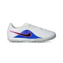 Tiempo Maestro Academy Turf Niño-White-Black-Racer Blue-Pink Blast