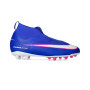 Kids Air Zoom Mercurial Superfly 10 Academy AG-Racer Blue-White