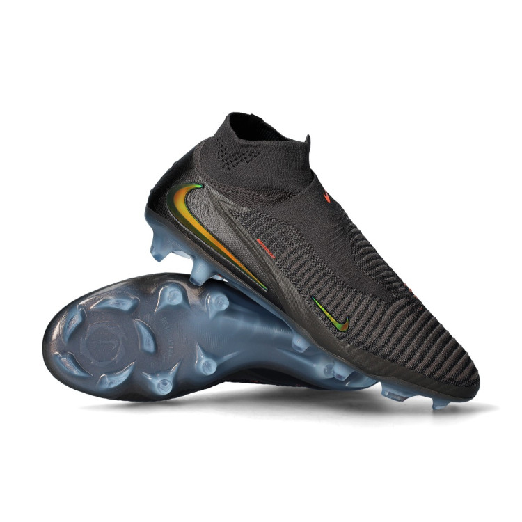 Football Boots Nike Phantom 6 High Elite FG Mesh Gold- Amber Black