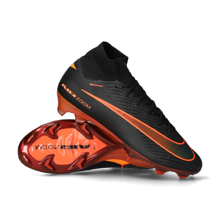 Football Boots Nike Air Zoom Mercurial Superfly 10 Elite FG Black