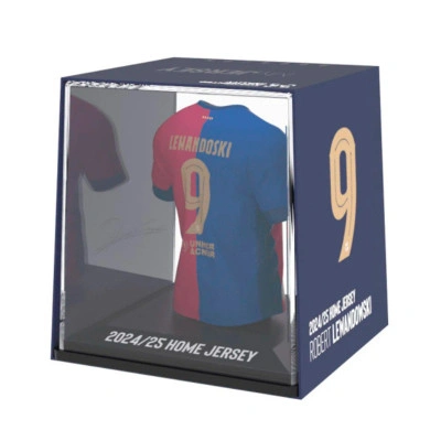 FC Barcelona Lewandowski 2024-2025 Jersey Display Case