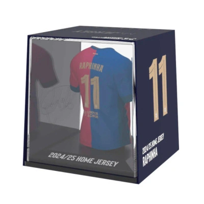 FCB Raphinha 2024-2025 Jersey Display Case