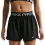 Pro Dri-Fit 365 3In Mujer-Black-White