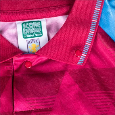 Score Draw Camiseta Aston Villa 1990 — photo 6