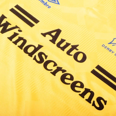 Score Draw Camiseta Derby County 1992 Umbro Away — photo 5