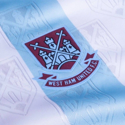 Score Draw Camiseta West Ham United 1992 Away — photo 4
