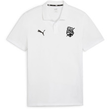 Polo teamGOAL Cotton Niño CE MANRESA White-Black
