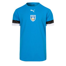 Camiseta teamRISE m/c Niño C.D. Valkyrias Becerrill Electric Blue Lemonade-Black-White