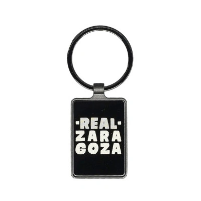 Porte-clés Real Zaragoza Metal Raxy double face marquage laser