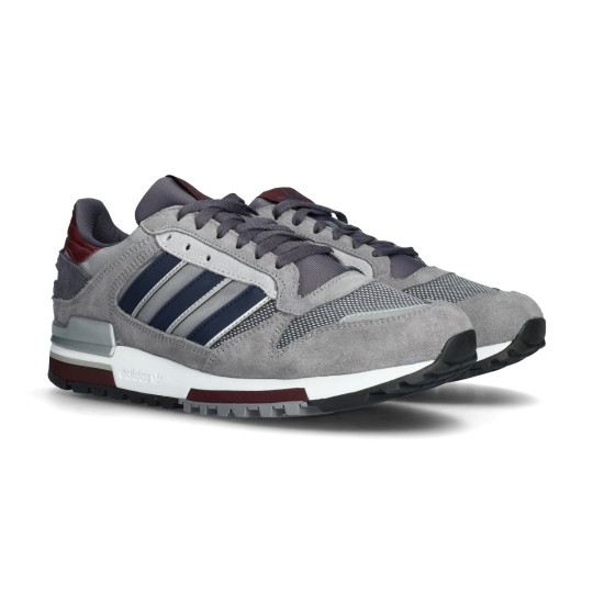 Trainers adidas Zx 600 grey-legend ink-maroon - Fútbol Emotion