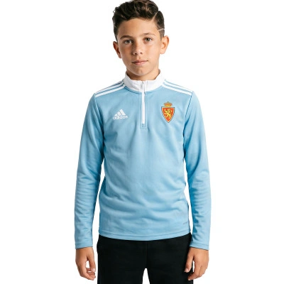 Prematch Real Zaragoza 2025-2026 Kinder Sweatshirt