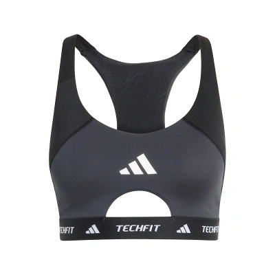 adidas Sujetador de entrenamiento con bloques de colores para impacto medio TECHFIT — photo 7