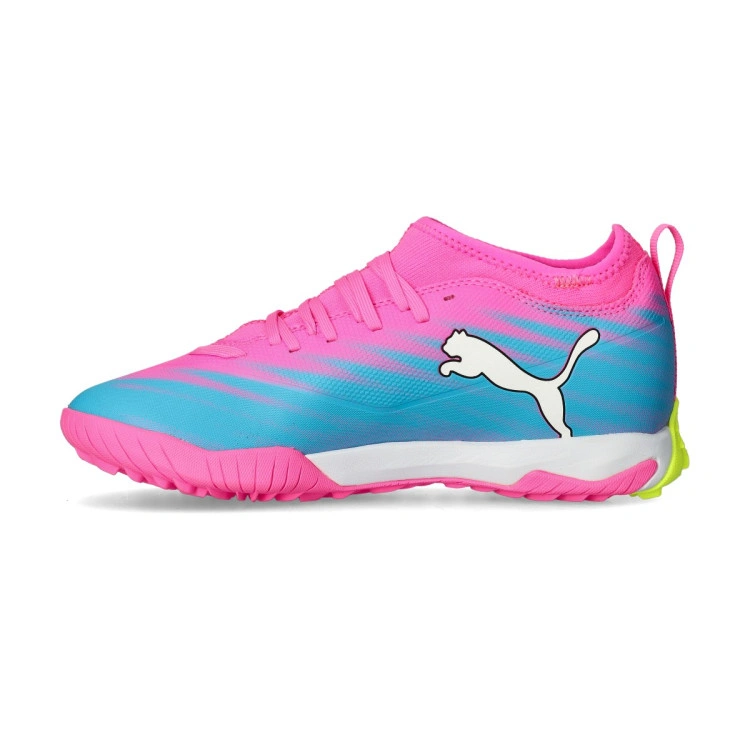 bota-puma-ultra-6-match-turf-mid-nino-rosa-2