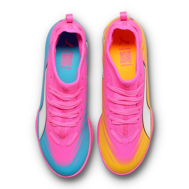 bota-puma-ultra-6-match-turf-mid-nino-rosa-5