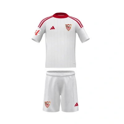 Conjunto Sevilla FC Primera Equipación 2025-2026 Niño