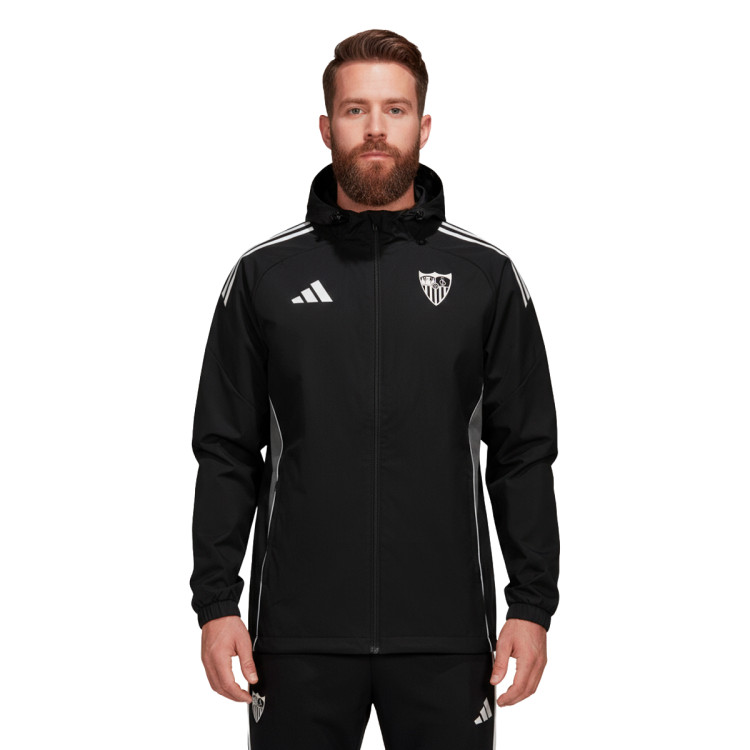 Jacket adidas Sevilla Fc 2025-2026 Training Rain Jacket Black