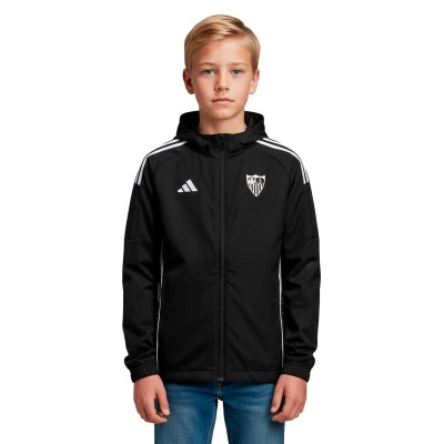 Kids Sevilla Fc 2025-2026 Training Rain Jacket Jacket