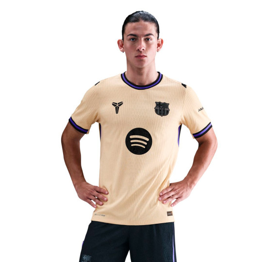 Jersey Nike Fc Barcelona Authentic 2025-2026 Away Gold - Fútbol