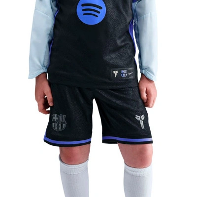 Calções FC Barcelona Segundo Equipamento 2025-2026 Criança
