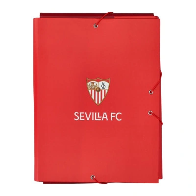 Carpeta Folio 3 solapas Sevilla FC