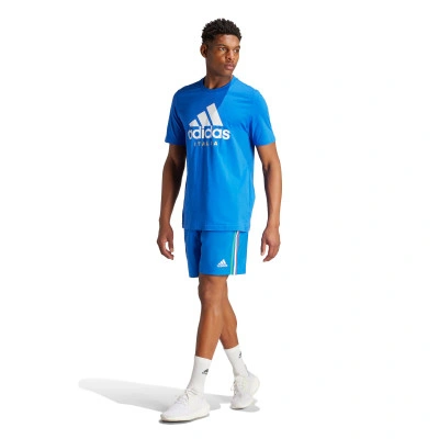 adidas Italy DNA Graphic Tee Blue — foto 4