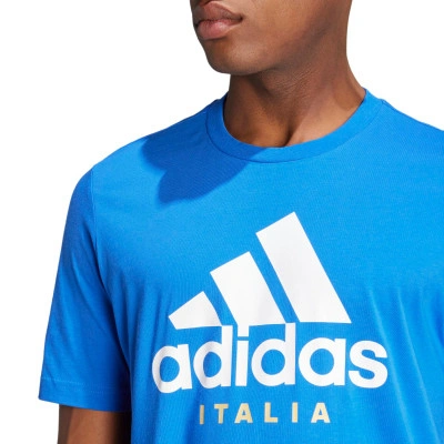 adidas Italy DNA Graphic Tee Blue — foto 5