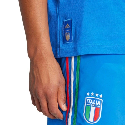 adidas Italy DNA Graphic Tee Blue — foto 6