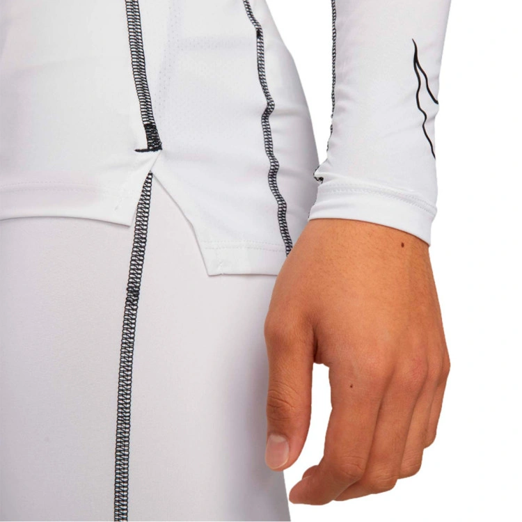 camiseta-nike-camiseta-pro-dri-fit-grigia-blanco-3
