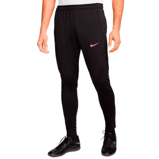 Trousers Nike Pantalon Dri-FIT Strike Negro Rosa Fútbol Emotion
