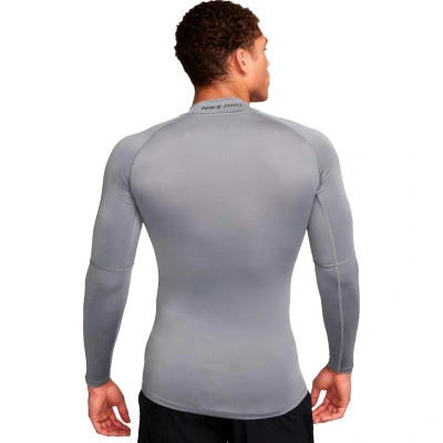Pro Dri-FIT Mock-Neck LS Jersey T-Shirt