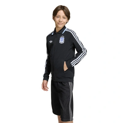 Adidas Argentina Away Anthem Jacket 'Black' — photo 3