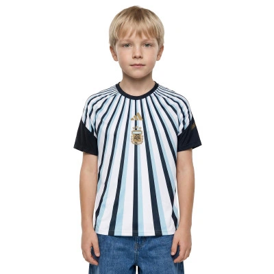 Kids Argentina Pre-Match Home World Cup 2026 T-Shirt