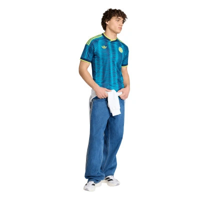 adidas Colombia 26 Away Jersey Team Navy Blue/Mystery Petrol — foto 5