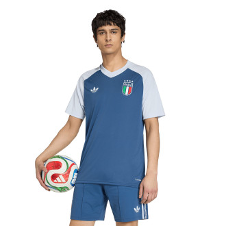 Italy Pre-Match Away World Cup 2026 night marine T-Shirt