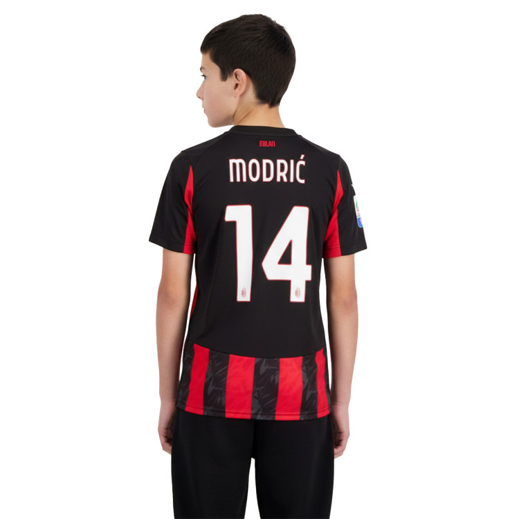 Jersey Puma Kids Modric AC Milan 2025-2026 Home Red - Fútbol Emotion
