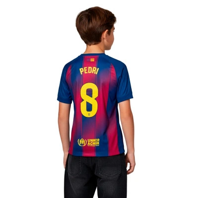 Jersey Pedri FC Barcelona Primer Uniforme 2025-2026 Niño