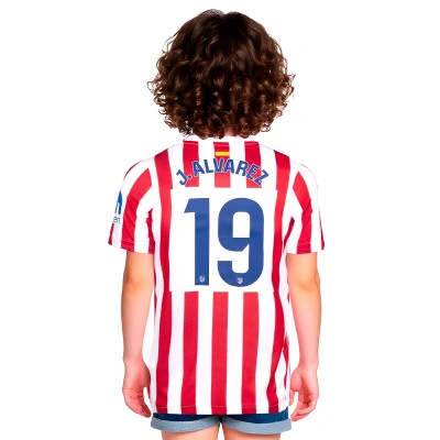 Kids Julián Alvarez Atlético de Madrid 2025-2026 Home Jersey