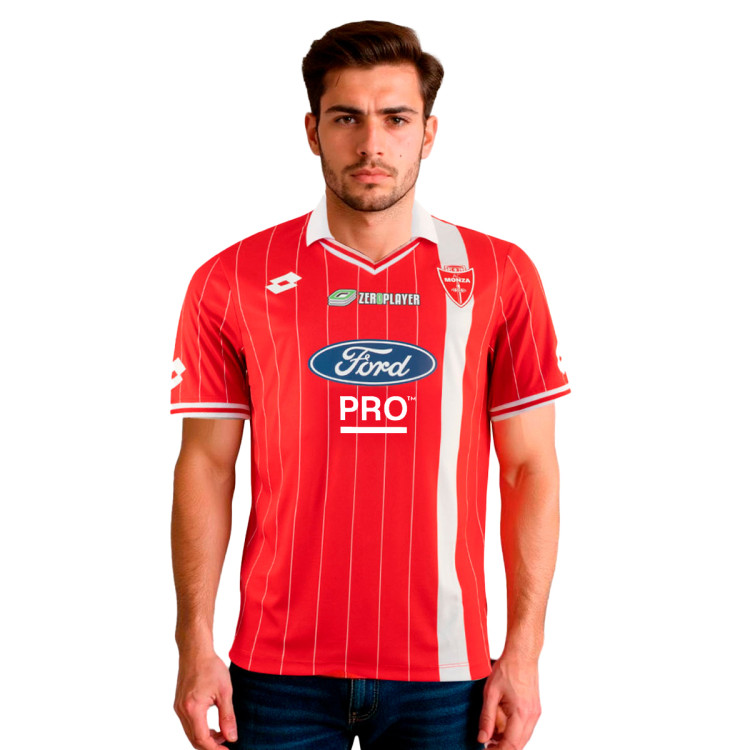 Jersey Lotto AC Monza 2025-2026 Home Fame Red - Fútbol Emotion