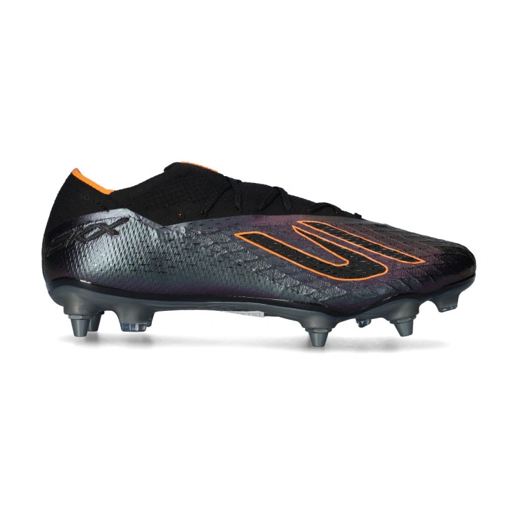 bota-skechers-diamond-sg-black-orange-1