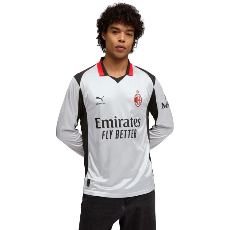 Jersey Puma AC Milan X SLAM JAM 2025-2026 Silver - Fútbol Emotion