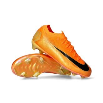 Bota Air Zoom Mercurial  Vapor 16 Pro FG Niño Total Orange-Metallic Vivid Gold