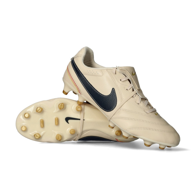 Football Boots Nike Tiempo Ligera Pro FG R10 Pearl White-Dk
