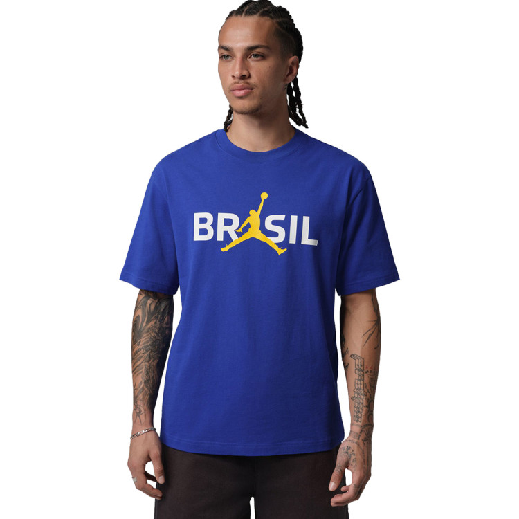 T-Shirt Nike Brazil x Air Jordan 85 Fanswear World Cup 2026 Old