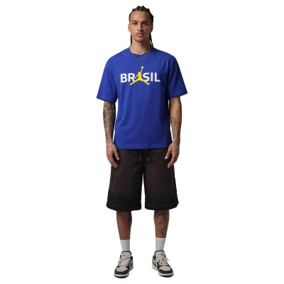 Jordan 85 Brasil Logo Men's T-Shirt — photo 5