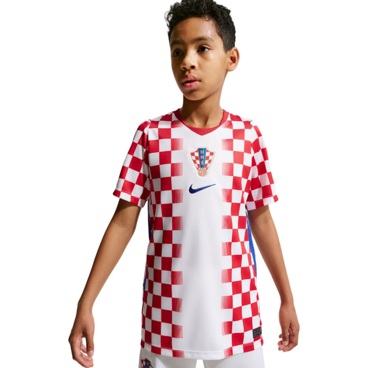 Jersey Nike Kids Croatia Home kit World Cup 2026 White - Fútbol