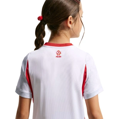 Camiseta Polonia Primera Equipación Mundial 2026 Niño